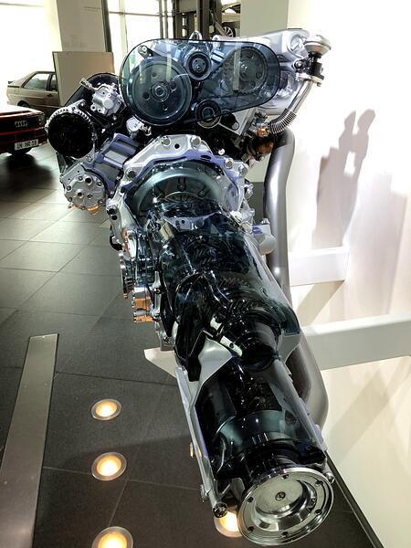 2.5 litre five-cylinder TDI engine