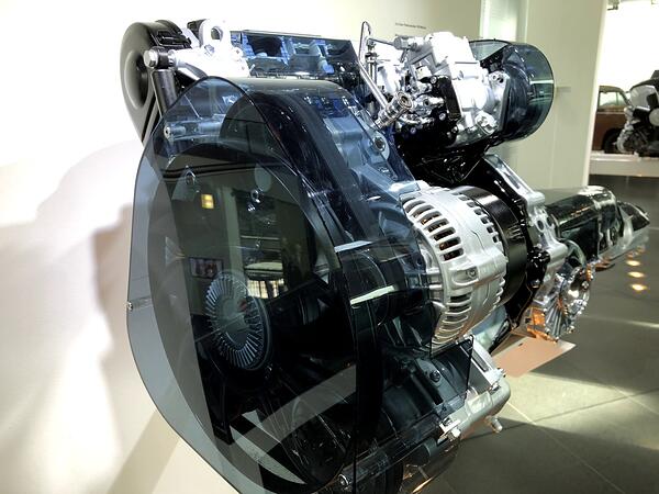 2.5 litre five-cylinder TDI engine