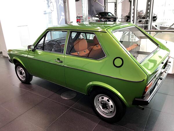 Audi 50 LS, 1977