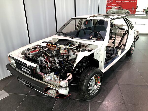 Audi 80 GLE Schnittmodell, 1979, Limousine, 4 seats