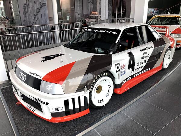 Audi 90 quattro IMSA-GTO, 1989, Produktionsrennwagen
