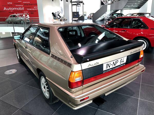 Audi quattro, 1982