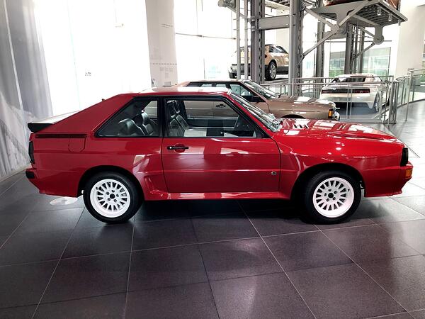Audi Sport quattro, 1984, Coupé, 2 seats, body Baur/Stuttgart