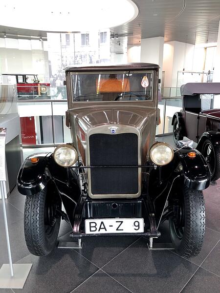 Wanderer W 10/II, 1928, Limousine (8/40 PS)