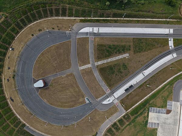Smyčka Slivenec - červen 2025 Slivenec